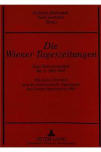 Die Wiener Tageszeitungen