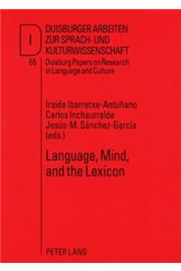 Language, Mind, and the Lexicon