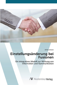 Einstellungsänderung bei Fusionen