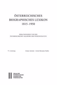 Osterreichisches Biographisches Lexikon 1815-1950