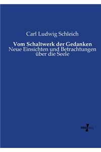 Vom Schaltwerk der Gedanken: Neue Einsichten und Betrachtungen über die Seele