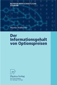 Der Informationsgehalt von Optionspreisen