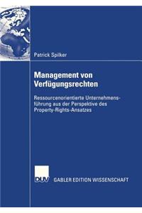 Management Von Verfügungsrechten