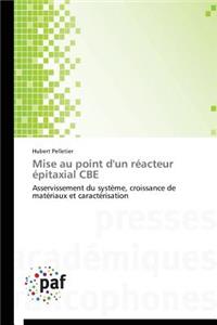 Mise Au Point d'Un Réacteur Épitaxial CBE