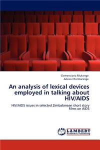 analysis of lexical devices employed in talking about HIV/AIDS