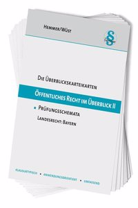 Uberblickskarteikarten Offentliches Recht im Uberblick II - Bayern
