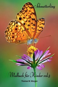Schmetterling Malbuch für Kinder vol.3