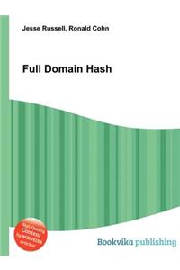 Full Domain Hash