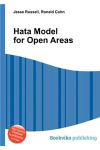 Hata Model for Open Areas