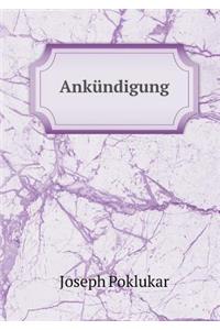Ankündigung