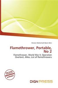 Flamethrower, Portable, No 2