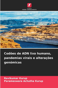 Codões de ADN lixo humano, pandemias virais e alterações genómicas