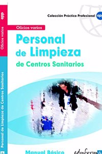 PERSONAL DE LIMPIEZA DE CENTROS SANITARIOS.MANUAL BASICO