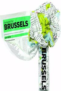 Brussels Crumpled City Map