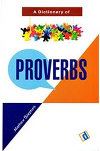 A Dictionary of Proverbs