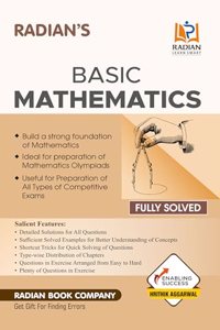 Basic Mathematics Guide Book for JNV, Sainik School (AISSEE), RMS, Class 5-8 and Other Entrance & Competitive Exams in English 2024