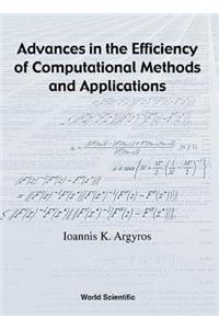Advances in the Efficiency of Computational Methods and Applications