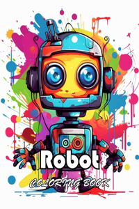 Robot Coloring Book for Kids