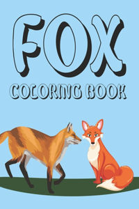 Fox Coloring Book