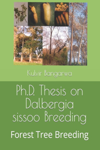 Ph.D. Thesis on Dalbergia sissoo Breeding