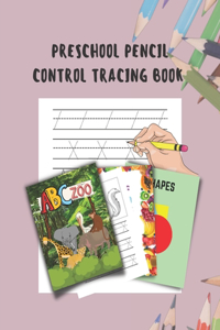 Preschool Pencil Control Tracing Book