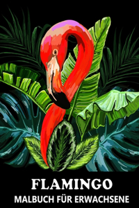 Flamingo Malbuch für Erwachsene
