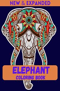 Elephant Coloring Book (New & Expanded)