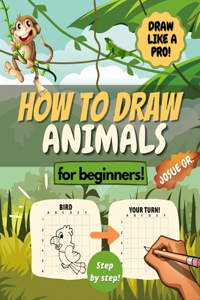 How to draw ANIMALS for beginners
