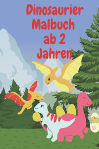 Dinosaurier Malbuch ab 2 Jahren