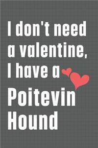 I don't need a valentine, I have a Poitevin Hound