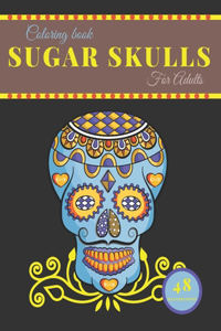 Sugar Skulls Coloring Book