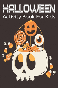 Halloween Activity Book For Kids
