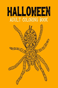Halloween Adult Coloring Book