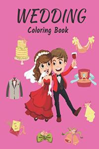 Wedding Coloring Book