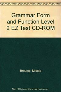 Grammar Form and Function Level 2 EZ Test CD-ROM