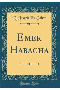 Emek Habacha (Classic Reprint)