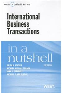 International Business Transactions in a Nutshell