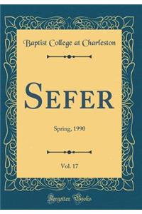 Sefer, Vol. 17: Spring, 1990 (Classic Reprint)