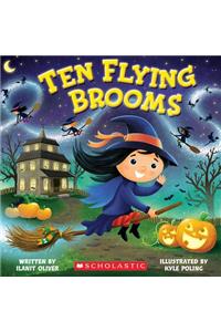 Ten Flying Brooms