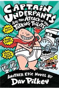 Captain Underpants and the Attack of the Talking Toilets (Captain Underpants #2), Volume 2