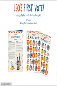 Leo's First Vote 4-Copy Pre-Pack with Merchandising Kit
