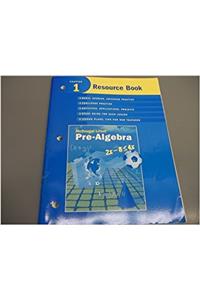 McDougal Littell Pre-Algebra: Resource Book Chapter 1