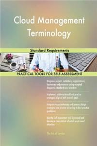 Cloud Management Terminology Standard Requirements