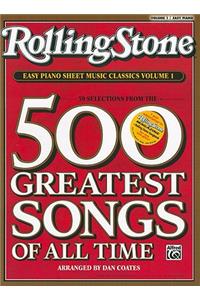 Rolling Stone Easy Piano Sheet Music Classics, Volume 1