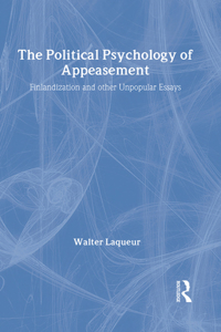 Political Psychology of Appeasement