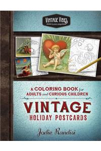 Vintage Holiday Postcards Coloring Book