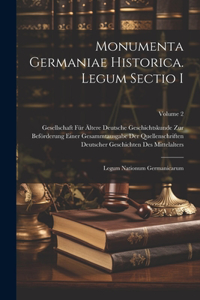 Monumenta Germaniae historica. Legum sectio I