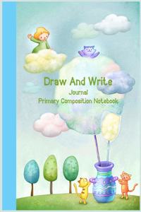 Draw and Write journal Primary Composition Notebook