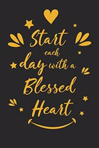 Start Each Day with a Blessed Heart