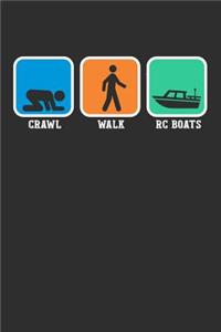 Crawl Walk RC Boats